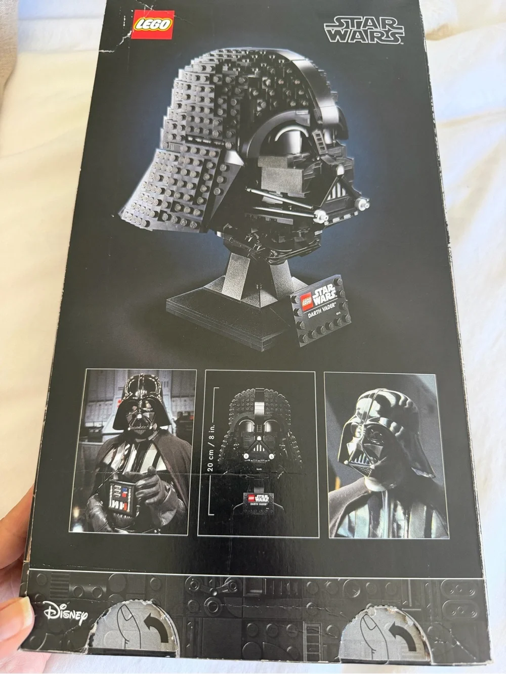 Lego Black Darth Vader Helmet Collectible 75304